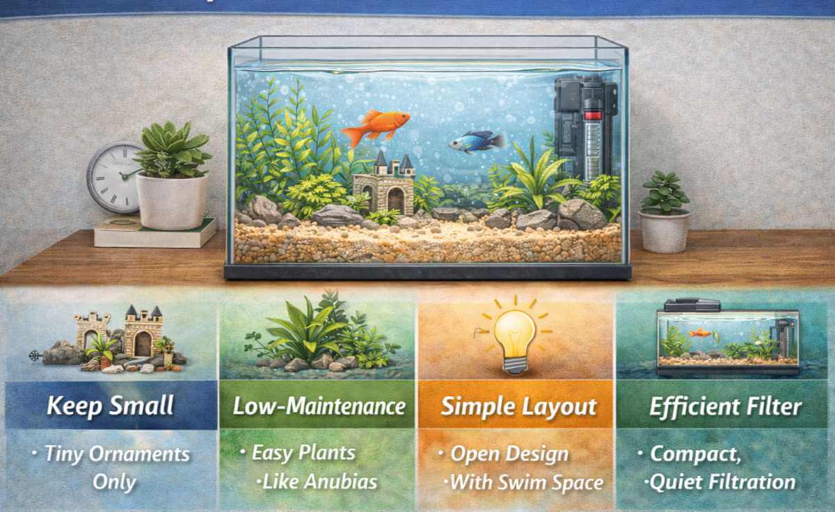 Small Aquarium Decoration Ideas At Home