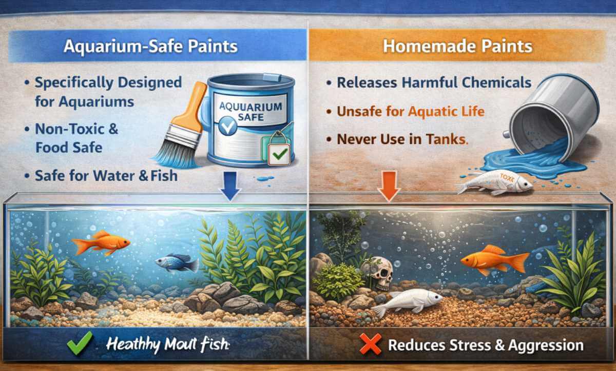 How To Decorate A Fish Tank with best paint